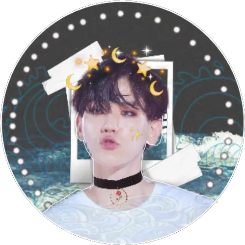  U2071 Kkaepsongbyun Baekhyun Icon Wattpad Fine Arts Png Jimin Circle Icon