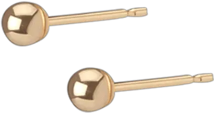  Gold Ball Studs Wood Png Gold Ball Png