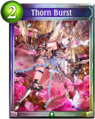  Thorn Burst Shadowverse Wiki Fandom Png