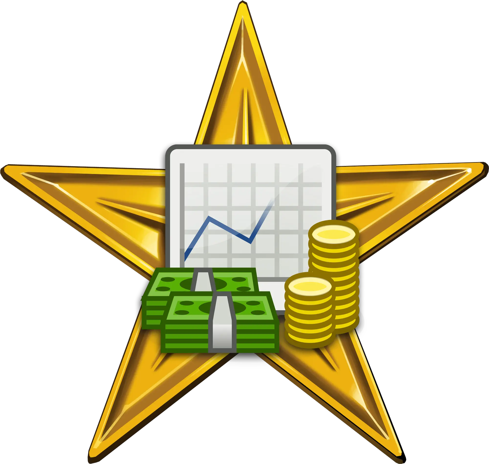  Filebusiness And Economics Barnstar Hirespng Wikimedia Economics Png Nautical Star Png