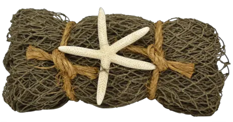  Brown Trawler Starfish Fishnet Soft Png Fishnet Transparent