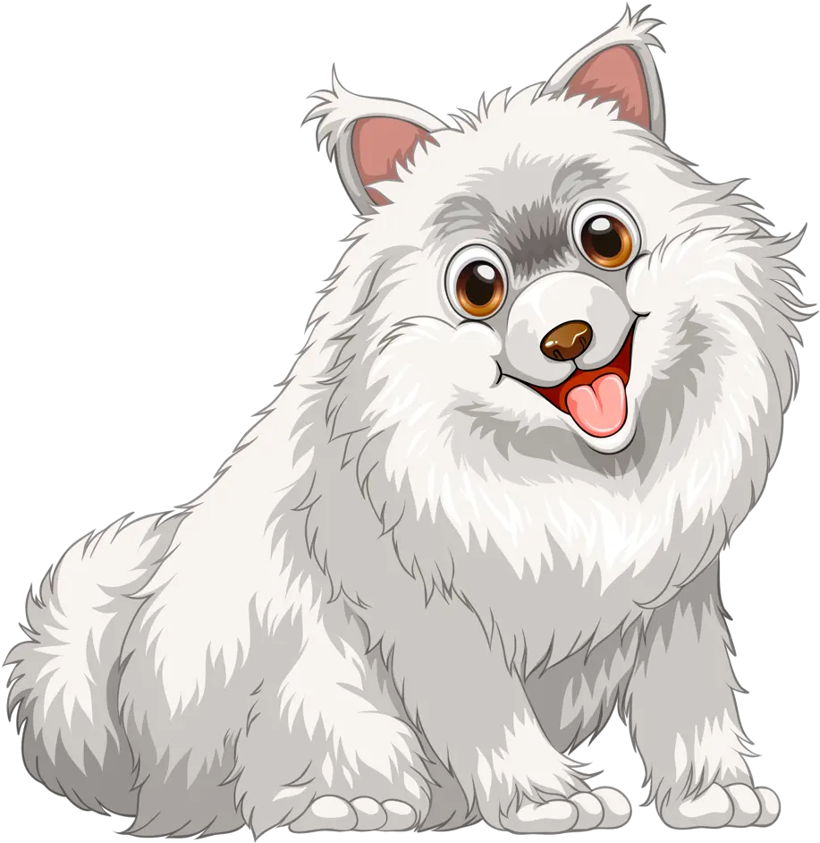  Pomeranian Dog Vector Transparent Fluffy Dog Clip Art Png Gabe The Dog Png