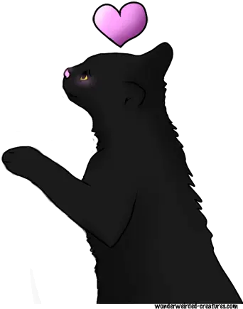  Black Cat Cartoon Valentine Cartoonechou0027s Cute Lovely Png Black Cat Clipart Png