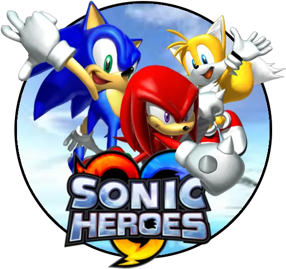  Sonic Heroes Icon By Somegameicons New Pc Sonic Heroes Sonic Heroes Ps3 Png Sonic Heroes Logo