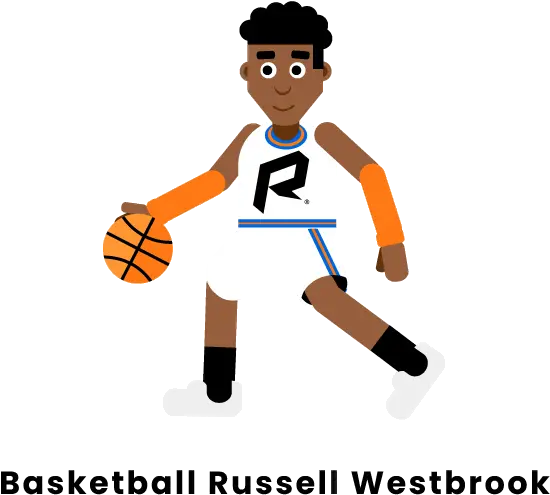  What Is A Triple Double In Basketball Cartoon Png Westbrook Png