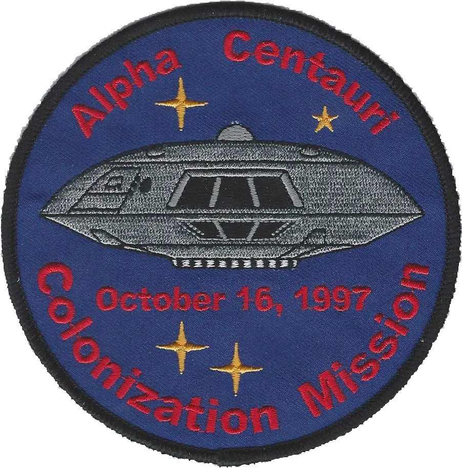  Lost In Space Jupiter 2 Colonization Mission Patch Lost Badge Png Sci Fi Channel Logo