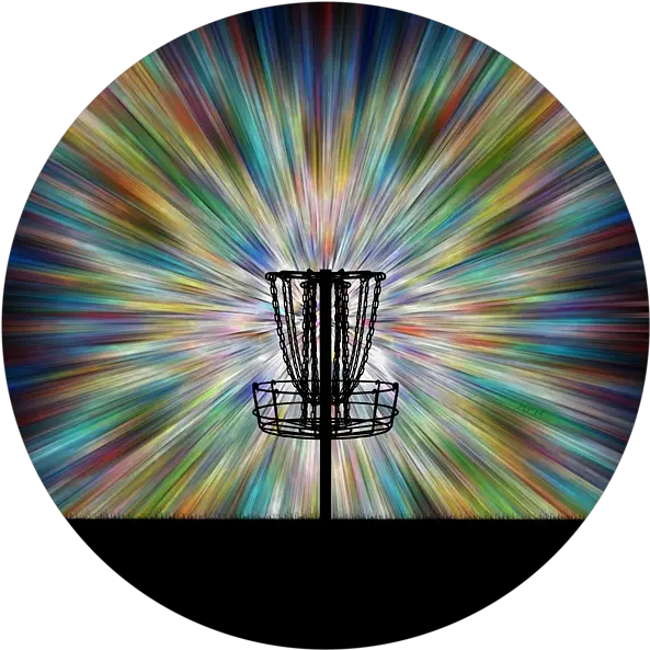  Disc Golf Basket Silhouette T Disc Golf Png Disc Golf Basket Png