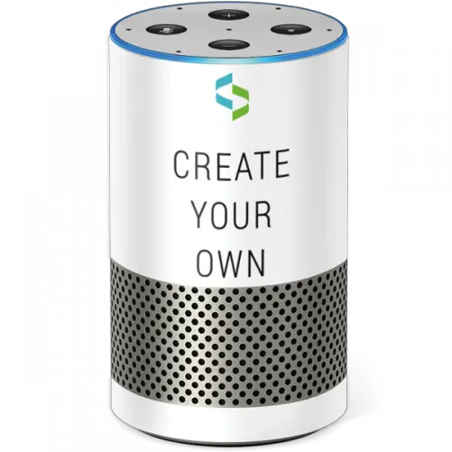  Custom Amazon Echo 2nd Gen Skin Cylinder Png Amazon Echo Logo