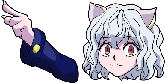  Hunter X Neferpitou Cursor U2013 Custom Hunter X Hunter Custom Cursor Png Hunter X Hunter Png