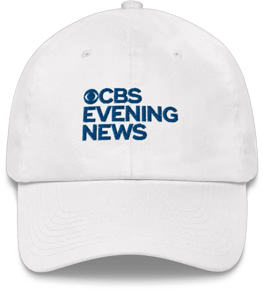  Cbs News Evening Logo Embroidered For Baseball Png Cbs News Logo