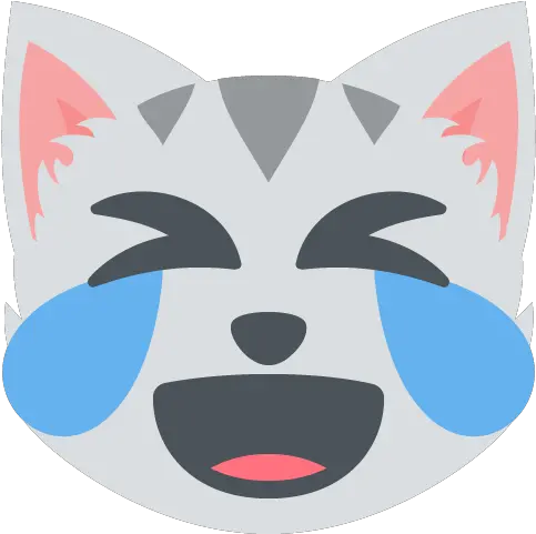  Cat Face With Tears Of Joy Emoji For Facebook Email U0026 Sms Laughing Crying Cat Emoji Png Laugh Cry Emoji Png