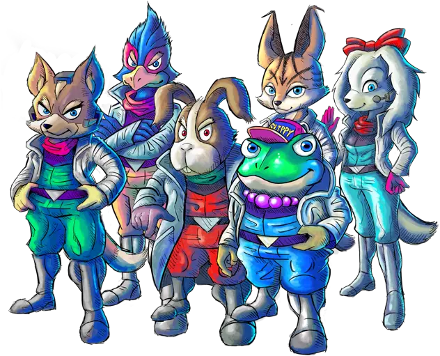  Star Fox Snes Transparent U0026 Png Clipart Free Download Ywd Star Fox 2 All Characters Fox Mccloud Png