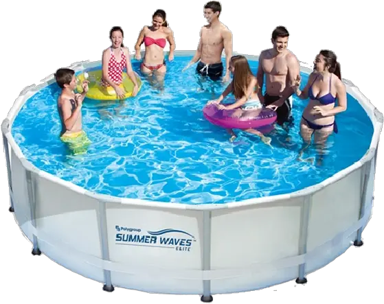  Summer Waves Elite Round Metal Frame Pool U2013 Polygroup Help Summer Waves Elite Pool Png Pool Water Png