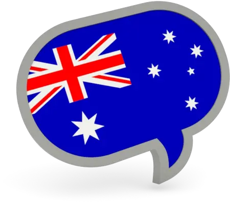  Australia Flag Modern Icon Web Icons Png Speech Bubble Icon Transparent Flag Australian Flag Png