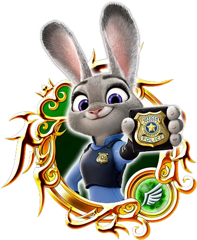  Judy Hopps Kingdom Hearts 2 Olette Png Nick Wilde Png