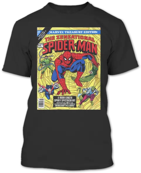  The Sensational Spider Man The Amazing Spiderman Superhero T Shirt Spider Man Marie Severin Png The Amazing Spider Man Logo