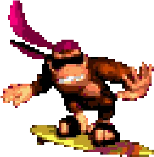  Donkey Kong Country Turns 25 U2013 Wizard Dojo Donkey Kong Country 2 Funky Kong Png Donkey Kong Transparent