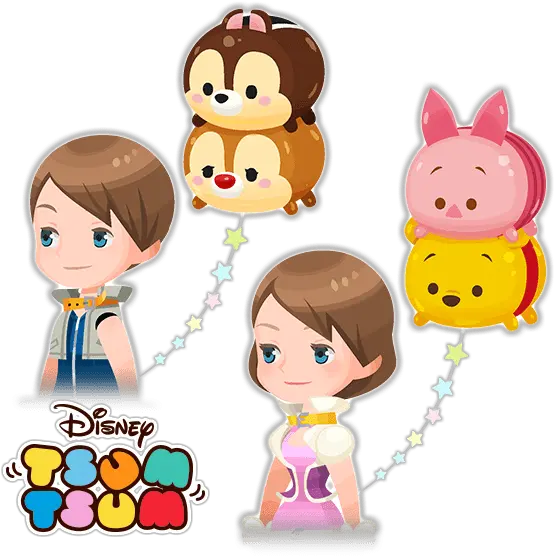  Disneyu0027s Tsum Tsumu0027s And Kingdom Hearts Cross Over For A Tsum Tsum Vector Free Download Png Kingdom Hearts 2.8 Logo