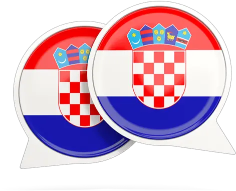  Round Chat Icon Illustration Of Flag Croatia Transparent Croatia Flag Circle Png Red Chat Icon