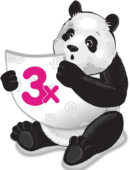  Home Panda Bath Tissue Panda Soft Toilet Paper Png Panda Transparent