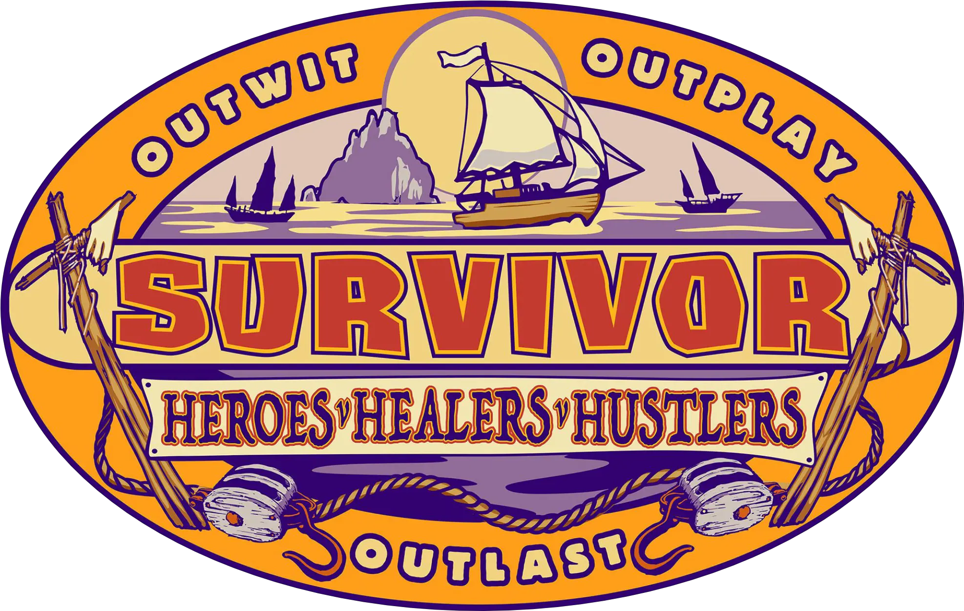  Survivor Heroes Vs Healers Hustlers Wiki Survivor Png Versus Logo