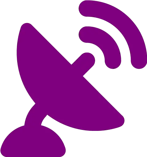  Purple Satellite 2 Icon Free Purple Satellite Icons Radar Signal Icon Png Sat Icon