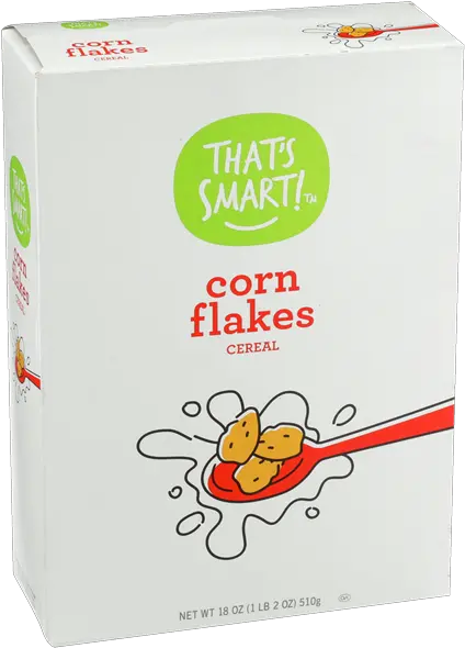  Thats Smart Corn Flakes Cereal Packet Png Hy Vee Logos