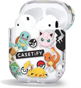  Airpod Case Casetify Pokemon Stickers Airpod Case Png Airpods Transparent