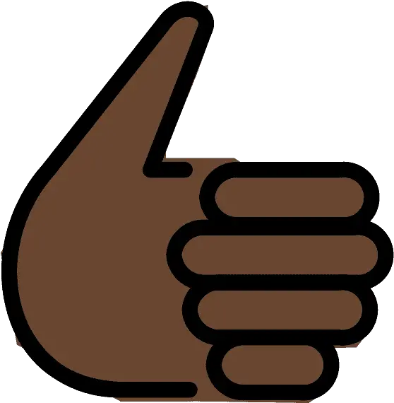  Thumbs Up Emoji Clipart Kciuk W Gore Bez Ta Ciemna Karnacja Png Emoji Thumbs Up Png