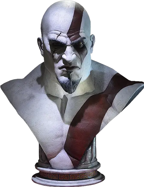  God Of War Kratos Life Kratos Life Size Statue Png God Of War Transparent