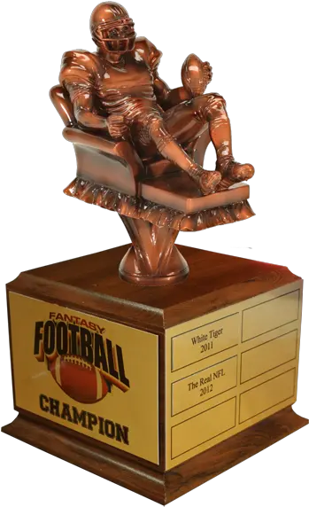  Fantasy Football Couch Coach Engraved Yahoo Trophy Paradise Awards Coach Trophy Fantasy Football Png Yahoo Fantasy Football Icon