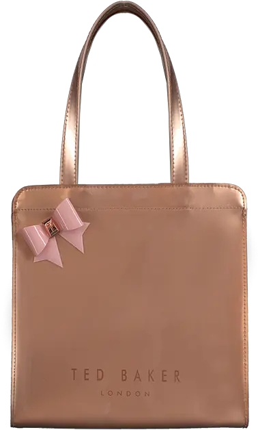  Roségoldene Ted Baker Handtasche Cleocon Omoda Solid Png Ted Baker Small Icon Bow Shopper