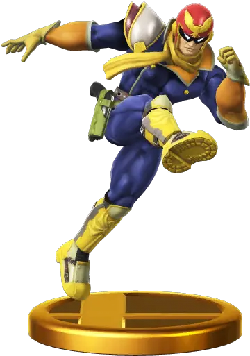  Community Blog By Abowlofcereal Smash Character Super Smash Bros Wii U Trophies Captain Falcon Png Captain Falcon Png