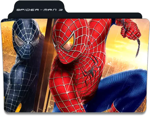  Marvel Dvd Icon Folder Lasopafeel Spider Man 3 Folder Icon Png Spiderman Icon