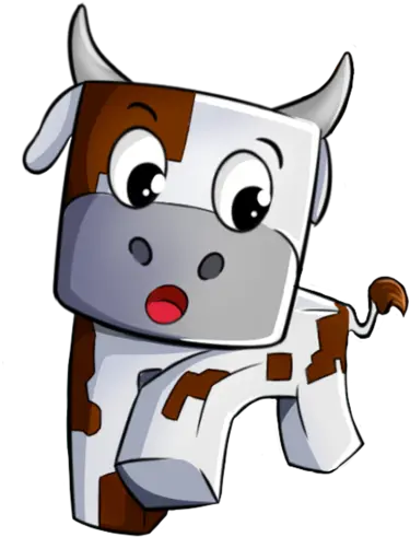  Download Cow Cartoon Png Image With No Background Pngkeycom Cartoon Minecraft Cow Png