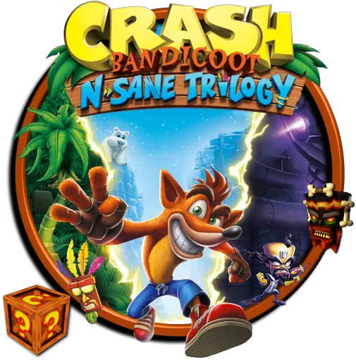  Crash Bandicoot N Archives Atlgncom Crash Bandicoot N Sane Trilogy Icon Png Crash Bandicoot Logo Png