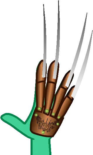  Glove Vector Freddy Picture 1402539 Transparent Throwing Knife Png Freddy Krueger Png