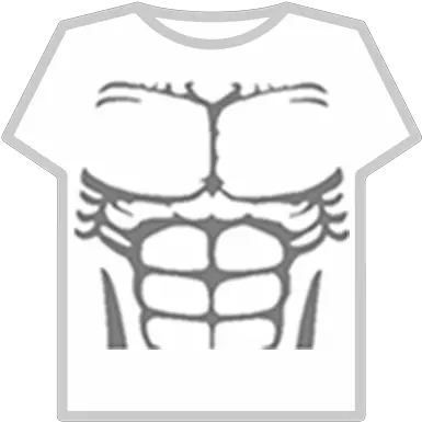  Muscles Transparent Background Roblox T Shirt Roblox Png White Shirt Transparent Background