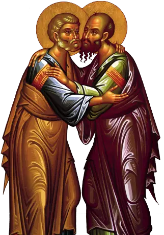  Saints Peter And Paul Orthodox Church Saint Peter And Paul Png St John The Apostle Icon