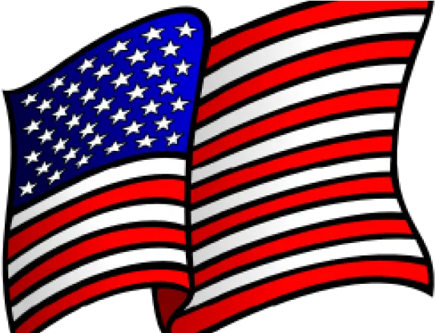  Transparent American Flag Clip Art Highresolution Png Stock Exchange American Flag Waving Png