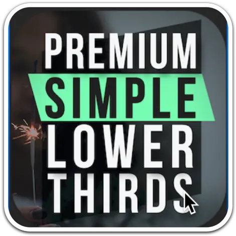  Fcpxsimple Lower Thirds Fcpxpremiumvfx Simple Graphic Design Png Lower Thirds Png