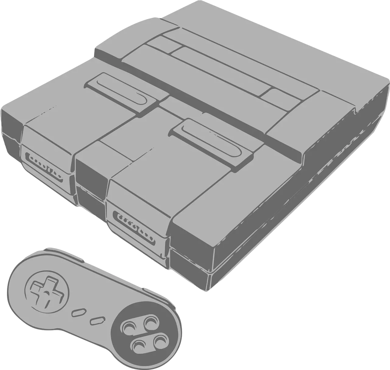  Super Nintendo Entertainment Super Nintendo Vector Png Snes Png