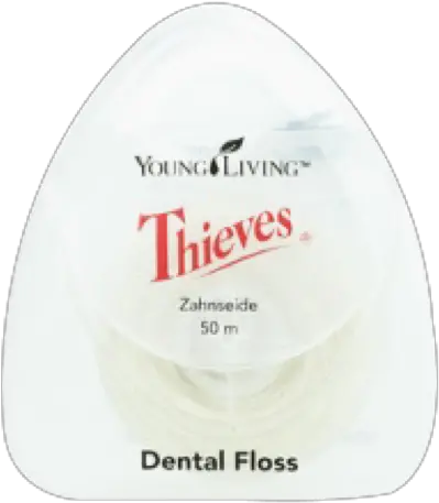  Thieves Floss U2014 Healthier Hannah Label Png Young Living Logo Png