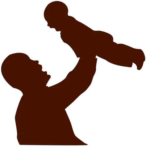  Dad Child Family Silhouette Transparent Png U0026 Svg Vector File Silhouette Fathers Day Png Family Silhouette Png