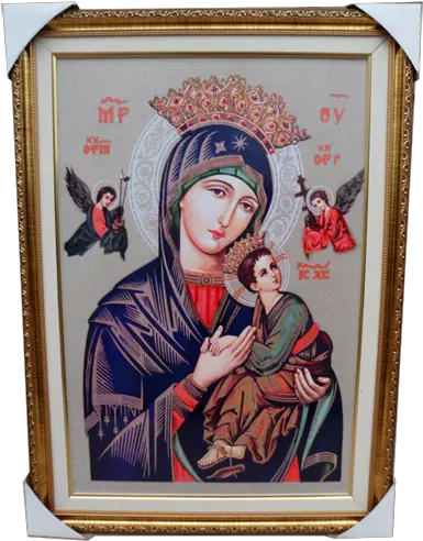  Bizantinos Artigos Religiosos Mother Of Perpetual Help Hd Png Our Lady Of Korsun Icon