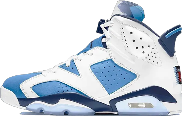  Air Jordan 6 Unc Kids Sneakers Matching Tees And Aj6 Jordan 6 Blue And White Png Unc Icon