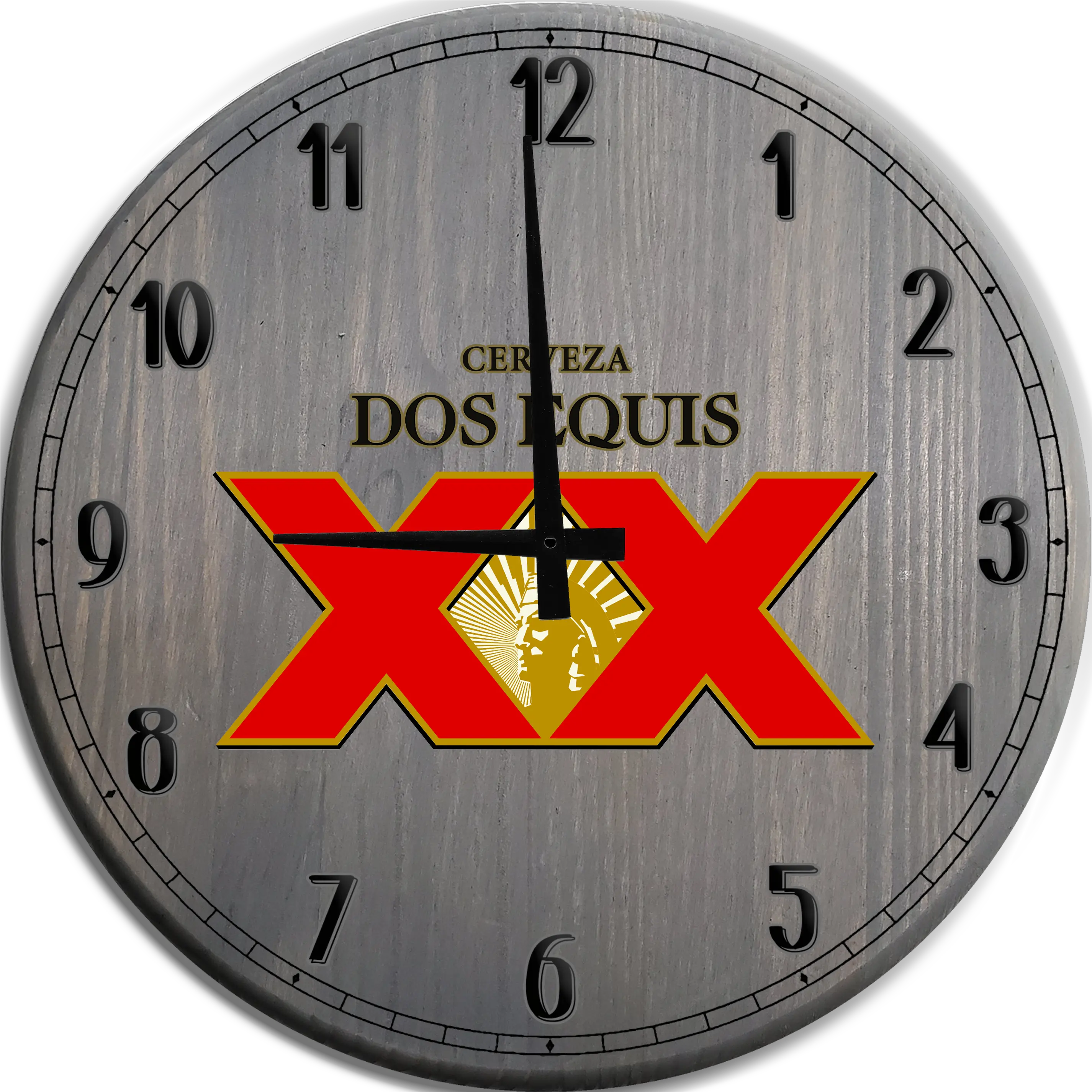  Large Wall Clock Dos Equis Xx Beer Wall Clock Png Dos Equis Logo Png