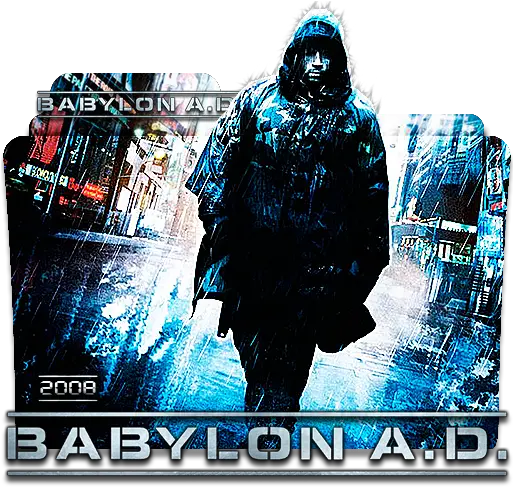  Babylon A D 2008 Movie Folder Icon Designbust Babylon Ad 2008 Movie Folder Icons Png Ad Icon Png