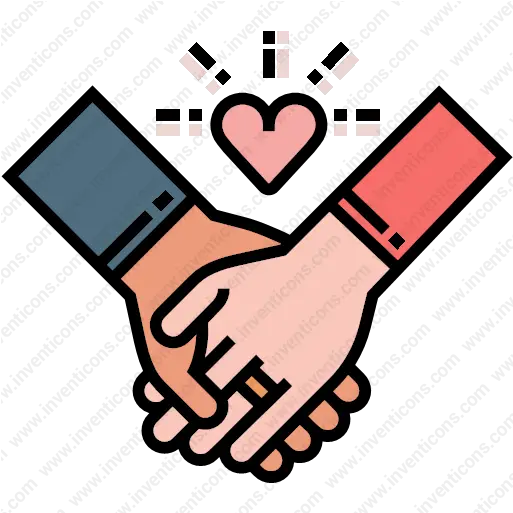  Download Couple Hands Vector Icon Inventicons Agencia De Publicidad Png Couple Icon Png