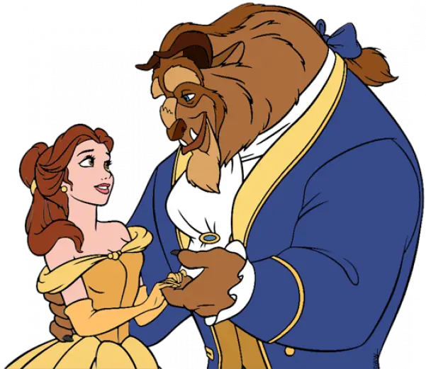  Beauty And The Beast Clipart Images Png Transparent U2013 Free Disney Belle And Beast Beauty And The Beast Transparent